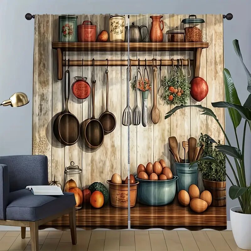 Cuisine de ferme rétro, rideau - Home Cooking Youtube avis et prix