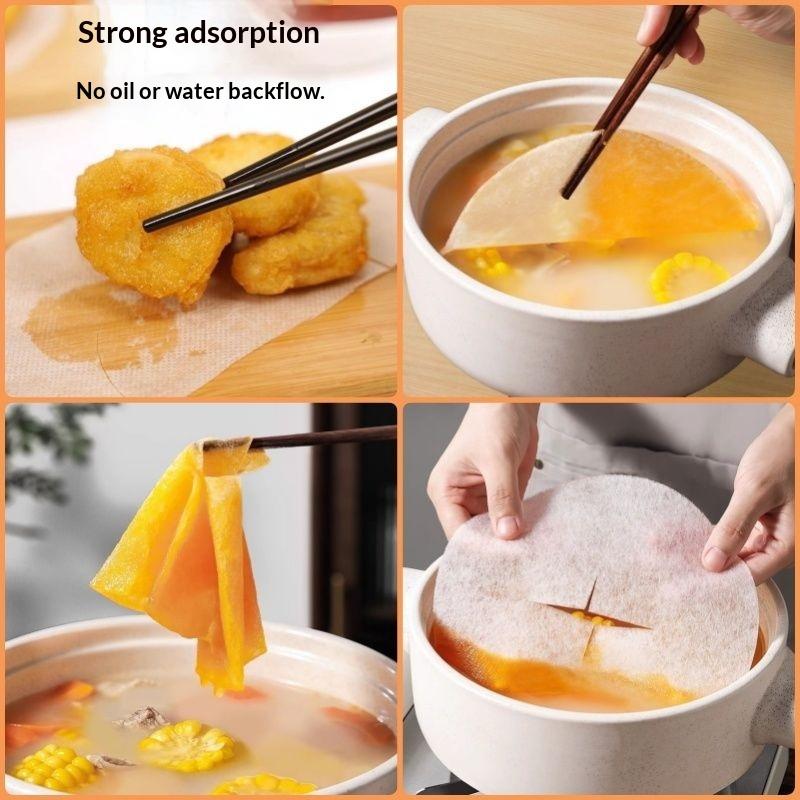 Feuilles filtrantes pour huile - Home Cooking Oil Disposal avis et prix