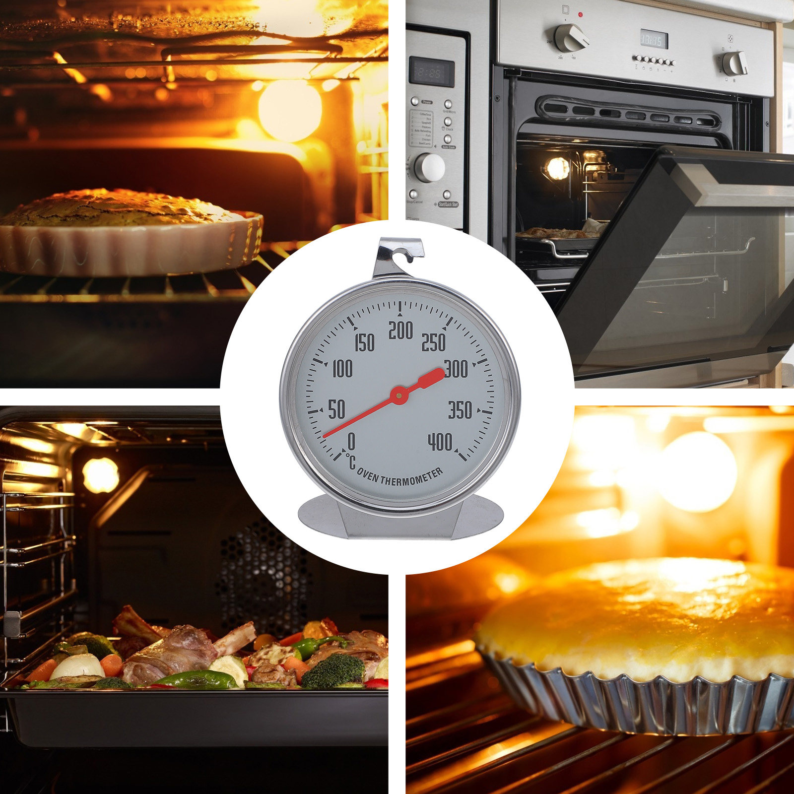 Thermomètre de four, grand cad - Home Cooking Reading avis et prix