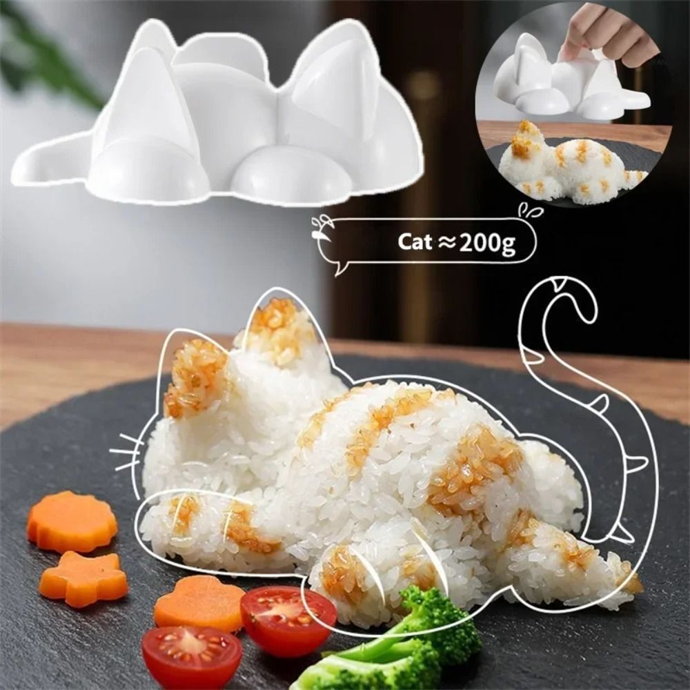 Nouveaux moules à onigiri en f - Home Cooking For Cats avis et prix
