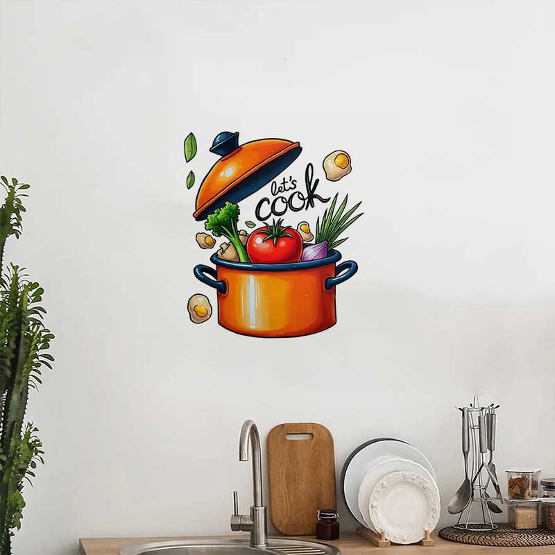 Autocollants muraux Let's Cook - Home Cooking Channel avis et prix