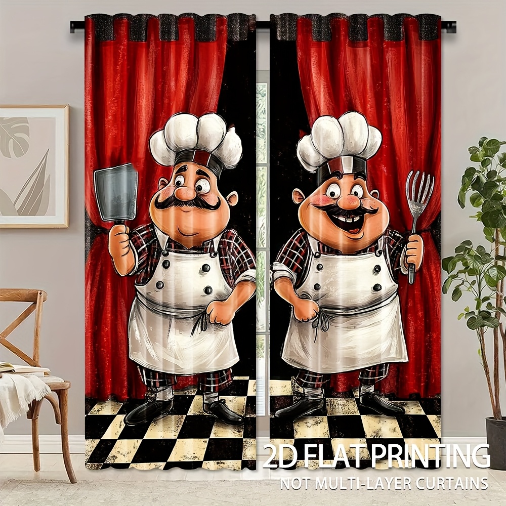 Rideaux de cuisine de Chef, 2  - Home Cooking Youtube avis et prix
