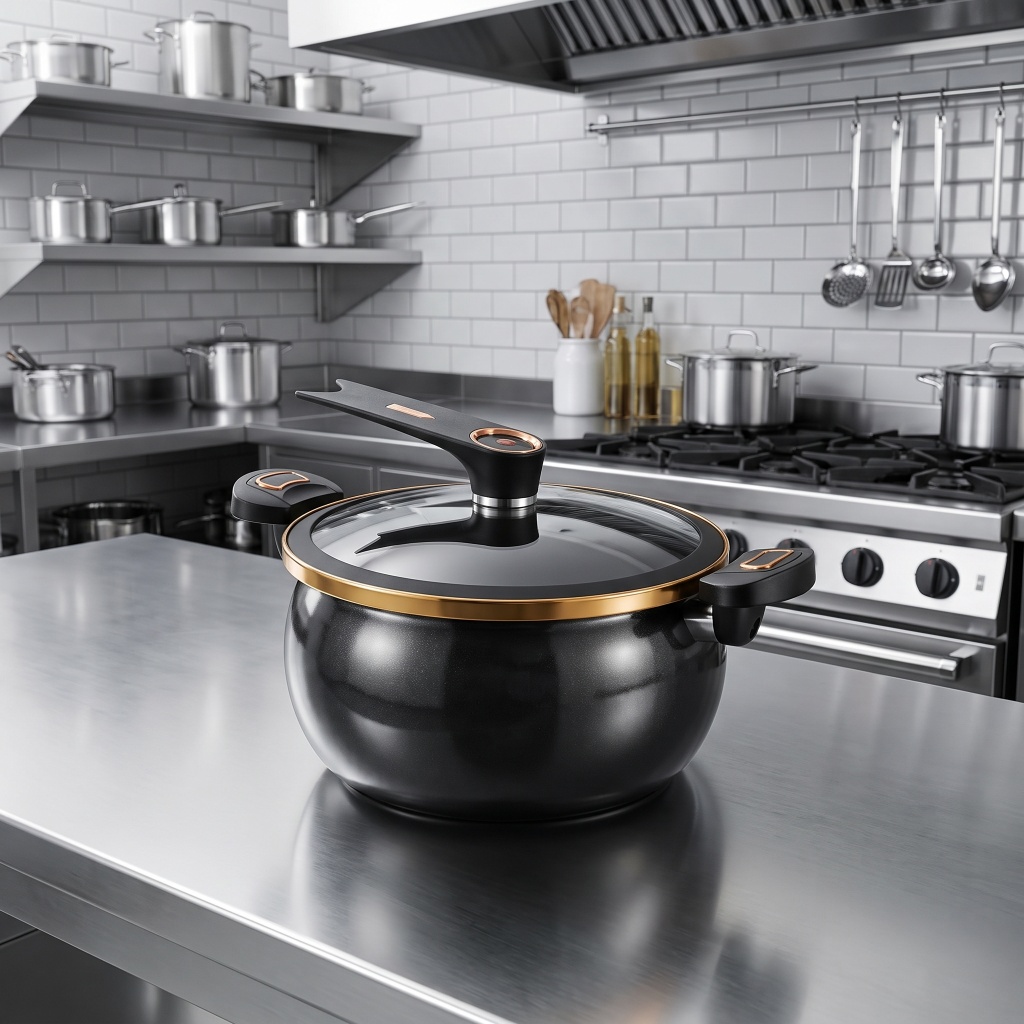 Marmite à micro-pression en ém - Home Cooking Channel avis et prix