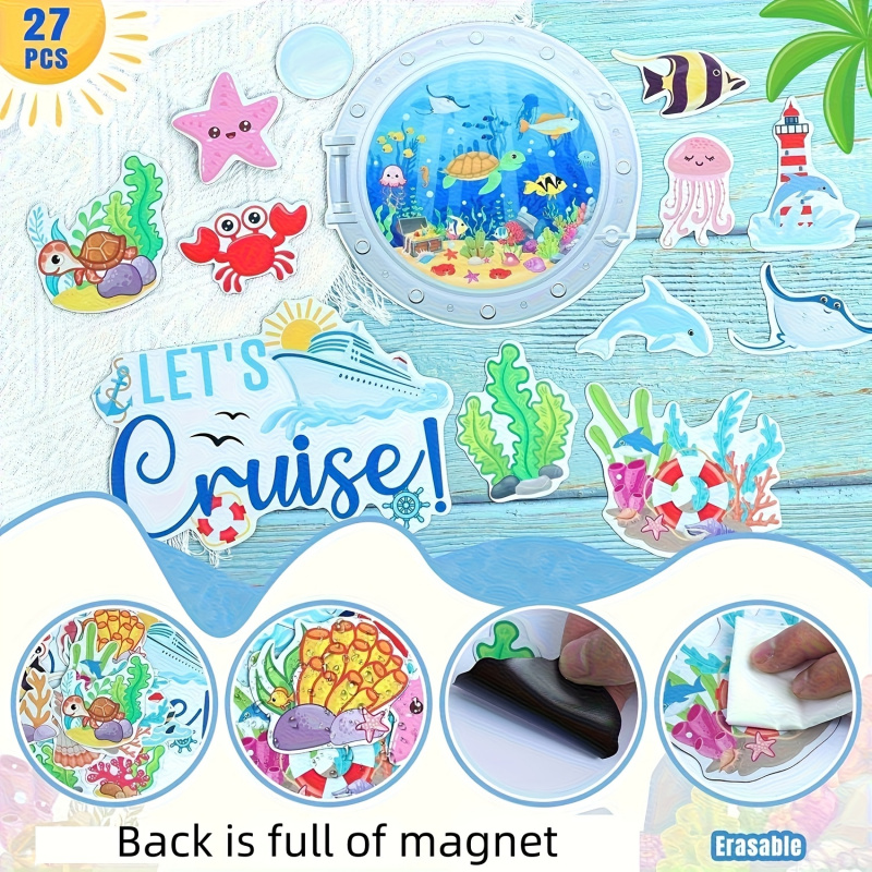 Aimants de réfrigérateur Ocean - Home Cooking Adventures avis et prix